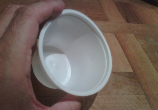 Thin wall injection trials. Yogurt cups